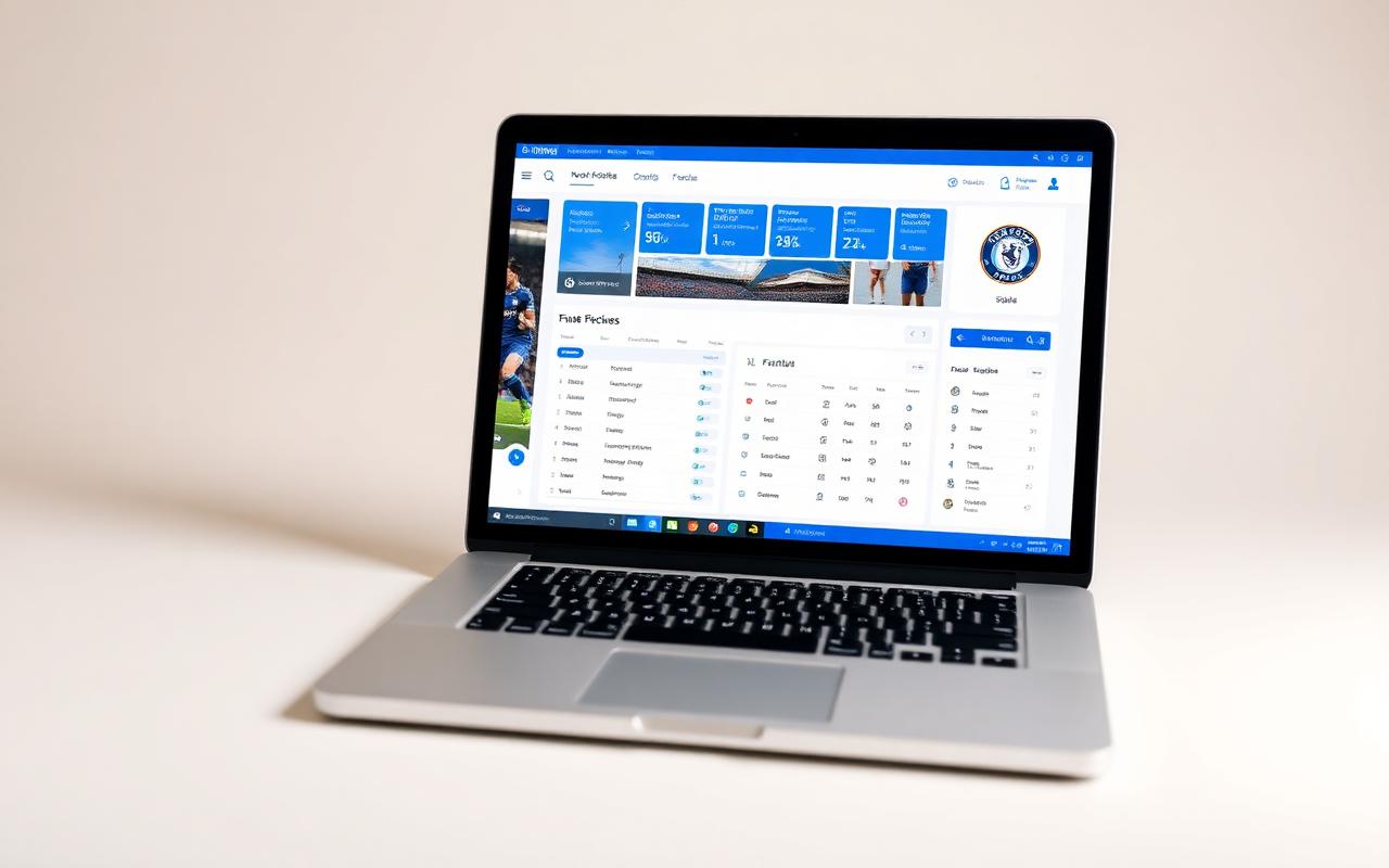 TBBKK FC website mockup